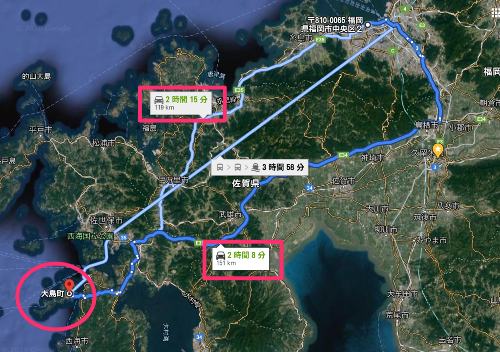 長崎北部エギング 西海市の崎戸大島はエギングや釣りに最適な島ってことが分かった ガルゾウブログ